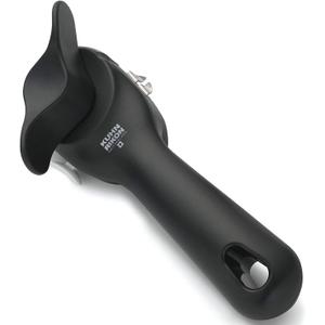 Kuhn Rikon Auto Safety LidLifter/Can Opener with Ring Pull, 8 x 2.5 x 2.75 inches, Black
