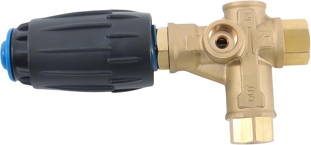 Pressure Washer Regulator VRT3-250 3650PSI 8GPM 3/8 FNPT Heavy-Duty Design General Pump Fit for Use with Many Pressure Washers
