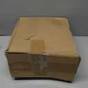 Kolldenn 100 Pcs Small Gift Bags with Handles Metallic Paper Square Valentine's Day Gifts Bags Bulk with DIY Blank Thank You Tags for Wedding Birthday Party Favor (4 x 4 x 4 Inches,Red)