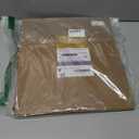 OWENIE Sheer Curtains 63 inch Length 2 Panels Set, Rod Pocket Voile Fimly Sheer Drapes for Living Room/Bedroom, 2pcs, Each 42" W x 63" L, Orange