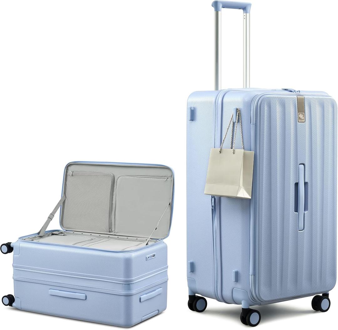 Hanke 28 Inch Top Opening Expandable Extra Large Luggage With TSA Lock，114L