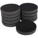 3 Inch (75mm) Soft Foam Interface Sponge Pad 10 Pack 3" Hook and Loop Replacement Orbital Sander Pad for 3 Inch Random Orbital Sander Car Auto Body Sanding Discs Backing Cushion Pads