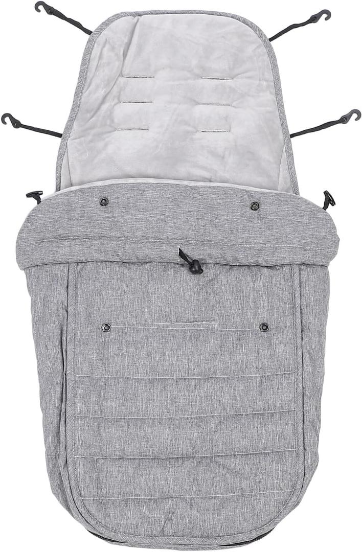 Universal Footmuff for Stroller Winter Warm Baby Stroller Bunting Bag Winter Windproof Warm Pram Footmuffs