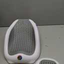 Baby Bath Support Newborn Bathtub with Thermometer,Ideal for Babies Less Than 6 Months Old,Baby Tubs for Newborn Baby Bathtub Newborn Essentials Must Haves Baby Bather (GreyWhite)