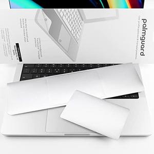 Batianda Trackpad Cove Skin Compatible with MacBook Pro 14 Inch Model A2442 M1 Pro /M1 Max (2021 Release), Half Body Palm Guard Rest with Touch Pad Protector, Silver