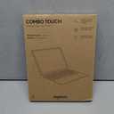 Logitech Combo Touch iPad Air 11-inch (M2 & M3), iPad Air (5th gen) Keyboard Case - Detachable Backlit Keyboard with Kickstand - Midnight Black