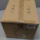 11.8in Wabi Sabi Pendant Light, Kitchen Island Lighting Fixture Ceiling Mount Japanese Lamp Japandi Chandelier for Dining Living Room Hallway Bedroom Restaurant Hanging Lamp, Brown 1 Pack