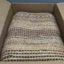 Loloi Chris Loves Julia Judy Collection JUD-06 Natural/Chocolate 3'-6" x 5'-6" Accent Rug