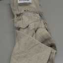 Chyhomenyc Curtains 54 Inch Length for Living Room, Light Filtering Faux Linen Slub Textured Window Curtains, Soft Airy Privacy Rod Pocket Curtain for Bedroom, 42Wx54L, 2PCS, Linen Color