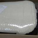 Foldable Mattress Twin, Memory Foam Tri Fold Mattress with Removable Washable Cover, 4 inch Folding Floor Mattresses Sleeping Pad for Guest, RV, Travel, Camping, White, 75"x38"x4"
