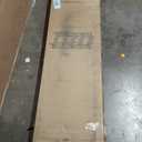 5 Tier Storage Shelf with Wheels - Metal Collapsible Shelving Unit Display, Heavy Duty Folding Shelves, No Assembly Organizer Rack for Garage Kitchen, Basement, Pantry (Black, 5 Tier)