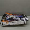Slot Car Race Track Sets with 4 Slot Cars, Electric Race Car Track Include Slope Circular Overpass Track, Dual Racing Game Featuring Flash Bridge and Pendulum, Gifts Toys for Boys Kids Age 6 7 8-12, 1:64