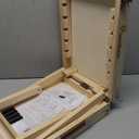 2026 Upgraded Dog Ramp for Couch, Foldable Small Dog Ramp for Sofa, 4 Adjustable Height from 13'' to 21", Portable Stable Pet Steps with Non-Slip Pad, Pet Ramps Use for Sofa Couch Stairs (A-wood Color)