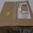 Heavy Duty Over The Door Organizer 5 Tiers, Extra Large Behind Door Storage of 10 Big Front & 10 Mesh Pockets, 80lb Weight Capacity, Hanging Doors Storage Organizer for Closet Bedroom Nursery, Grey (Gray)