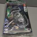 LEGO Star Wars TIE Bomber Model Building Kit, Star Wars Toy Starfighter with Gonk Droid Figure, Darth Vader Minifigure and Lightsaber, Collectible Star Wars Gift for 9 Year Olds, 75347