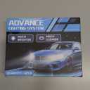 ZSTOPCL Fit for Ford Ranger 2019-2023 Light Bulbs, High/Low Beam Fog Light Bulbs Combo, 800% Brightness, 6000K Cool White, Plug and Play, Pack of 6