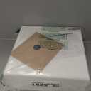 Bumusty Large Cork Board 48" x 36" Alternative - 12 Pack Felt Wall Tiles with 70 Safe Removable Adhesive Tabs, 30 Pushpins, Cork Boards for Walls Pin Board Bulletin Board Office Decor (Milky White)