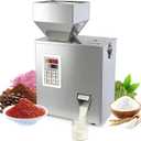 2-200g (0.0044-0.44lbs) Powder Filling Machine, Automatic Intelligent Particle Weighing & Dispensing Filler for Tea, Coffee, Flour, Spices, Granules, 8-16 Packs/Min, 110V
