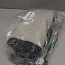 EARTHALL Woven Area Rug 2x3 Ft Washable Rugs for Entryway Braided Non Slip Throw Rugs Door Mat Indoor Outdoor Entrance Small Cotton Woven Carpet for Kitchen Foyer Front Door, Black/Grey