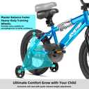 JOYSTAR 20 Inch Kids Bike for 6-9 Years Girls Boys High-Carbon Steel Frame Youth Bicycle BMX Style Children Bicycles with Kickstand Blue