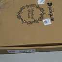 Pinkpum 20'' Eucalyptus Wreath for Front Door, Porch, Window - Green Decor for Home, Farmhouse - Spring, Summer, Fall, All Seasons (White)