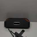 Car Back Seat Organizer with 2 Drink Cup Holder and Tissue Box, Headrest Hanging Storage Box with Hooks and Phone Holder, Multi-Functional Storage for Kids and Travel. (Black)