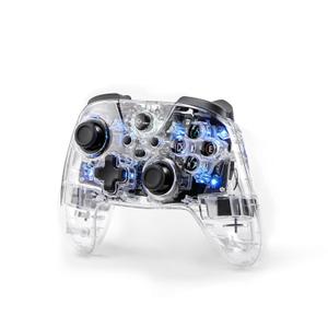 TPARTS Wireless Game Controller for Tesla Model 3/Y/S/X, Multi-Device Crystal Clear Controller with 7-Colors LED Mode Special Programmed and Design For Tesla/Switch/STEAM Deck/PC(1 pc)