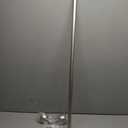 Morena II 36-72 Inch Adjustable Curtain Rod Set, 1 Inch Diameter in Nickel