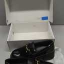 DREAM PAIRS Women's Platform Chunky Loafers (11, Black-Pat)