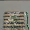 KOZYFLY Brown and Black Striped Porch Rug 27.5x43 Inches Area Rug Washable Outdoor Doormat Front Door Mat Cotton Striped Indoor Outdoor Rugsfor Front Door Kitchen Entryway Patio Porch