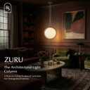Residence Supply Zuru Floor to Ceiling Lamp - Adjustable 98"-110" Modern Pole Light with LED Bulb - Acrylic Globe Design - UL Certified - Sleek Metal Frame - Living Room & Bedroom Standing Lamp, Silver - 110" x 15.7"