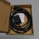 Amazon Basics HDMI to VGA Cable, 1080P, Gold-Plated, 6 feet, Black