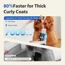 Dog Grooming Kit, Dog Clippers for Grooming for Thick Curly Coats, Professional Pet Hair Shaver Paw Trimmer Cordless Rechargeable Low Noise for Dogs Cats Animals Face Ear