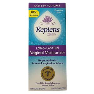 Replens Long-Lasting Vaginal Moisturizer - 8 ct, Pack of 4
