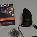 Christmas Projector Lights, Xmas LED Projection Lamp, Moving Santa Claus Projector Lights, Xmas Landscape Light for Indoor Christmas Holiday Night Gathering Party Decoration,Switchable-6 Slides (Multicolor)