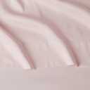 Amazon Basics Lightweight, Breathable, Wrinkle Resistant Microfiber 4-Piece Bed Sheet Set with 14-Inch Deep Pockets, Full, Blush Pink, Solid