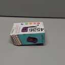 memzuoix 2.4G Wireless Mouse, 1400 DPI Computer Mice with USB Receiver, Portable Wireless USB Mouse Battery Powered Cordless Mice for Laptop, PC, Desktop, 5 Buttons, Purple