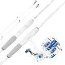 KastKing Centron Lite Twin-Tip Fishing Rod and Reel Combo, 6' ML, 2000 Reel