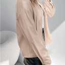 Verdusa Women's PU Leather Jacket Zip Up Long Sleeve Collared Bomber Coats Outwear (XS)