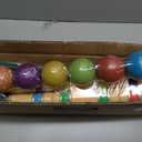 ApudArmis Six Player Croquet Set with Premiun Rubber Wooden Mallets 28In,Colored Ball,Wickets,Stakes - Lawn Backyard Outdoor Game Set for Adults/Teenagers/Family (Large Carry Bag Including)