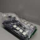 Aqraou Solar Lights Outdoor for Outside, IP66 Waterproof Solar Street Lights Outdoor with Motion Sensor & Dusk to Dawn, 6500K Security Flood Light for Yard Garden with Remote Control - 4PACK (4PCS, White)