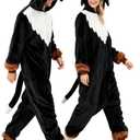 Bernese Mountain onesie adult Unisex Adult Pajamas Halloween Christmas Party Cosplay Costume, Large