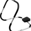Ab Trainer Abdominal Machine Exercise Crunch Roller Workout Exerciser, Black