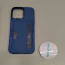 Smartish® iPhone 17 Pro Wallet Case - Wallet Slayer Vol. 1 [Slim + Protective] Credit Card Holder - Drop Tested Flip Hidden Card Slot Cover for Apple iPhone 17 Pro - Blues on The Green