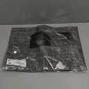 LEXMORE Placemats Set of 8 Vinyl/Plastic Woven Place Mats for Kitchen Table Indoor/Outdoor Washable Placemat Wipeable Dining Table Mats(Dark Gray)