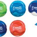 Raymond Geddes Mini Dual ID Pencil Sharpener and Eraser (Pack of 24)