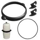 CCX1000D Cartridge Lock Ring Assembly W/2 Clips & O-Ring Seal, for Hayward | Double fixing structure, Form a reliable seal, Premium Material, The lock ring is durable, The O-ring is corrosion resistant