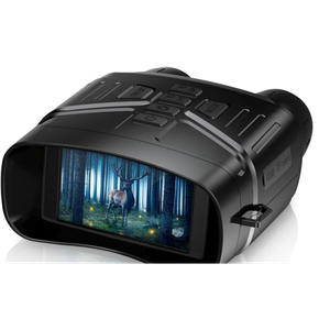 Night Vision Goggles for Adults, 4K Infrared Night Vision Binoculars with Rechargeable Battery and Anti-Shake Motion Detection for Camping