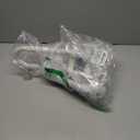 Vaunn Medical Adjustable Bathtub Safety Rail Shower Grab Bar Handle, Stainless Steel, White