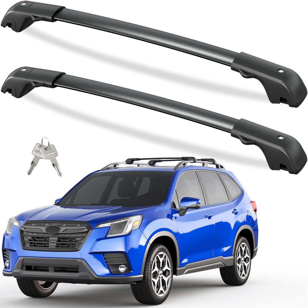 Tuyoung 300lbs Roof Rack Cross Bars for Subaru Forester 2014-2026